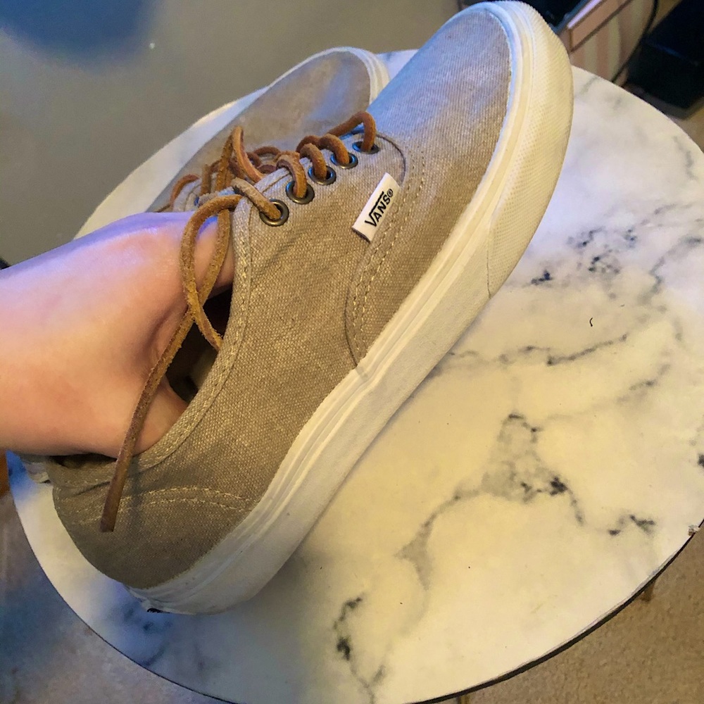 Cream vans